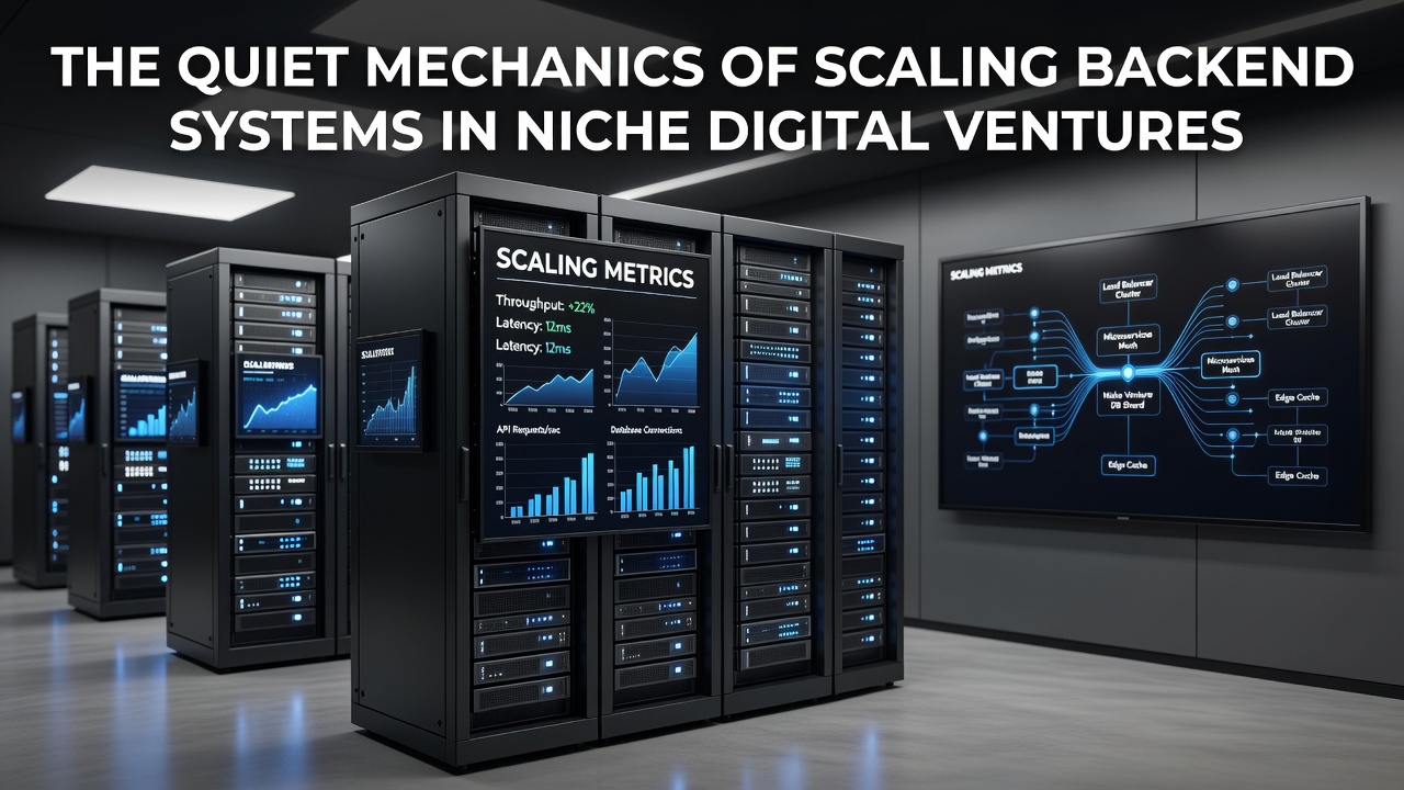 The Quiet Mechanics of Scaling Backend Systems in Niche Digital Ventures
